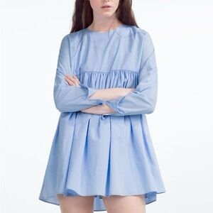 Zara Poplin Jumpsuit Dress SS16 Size Large